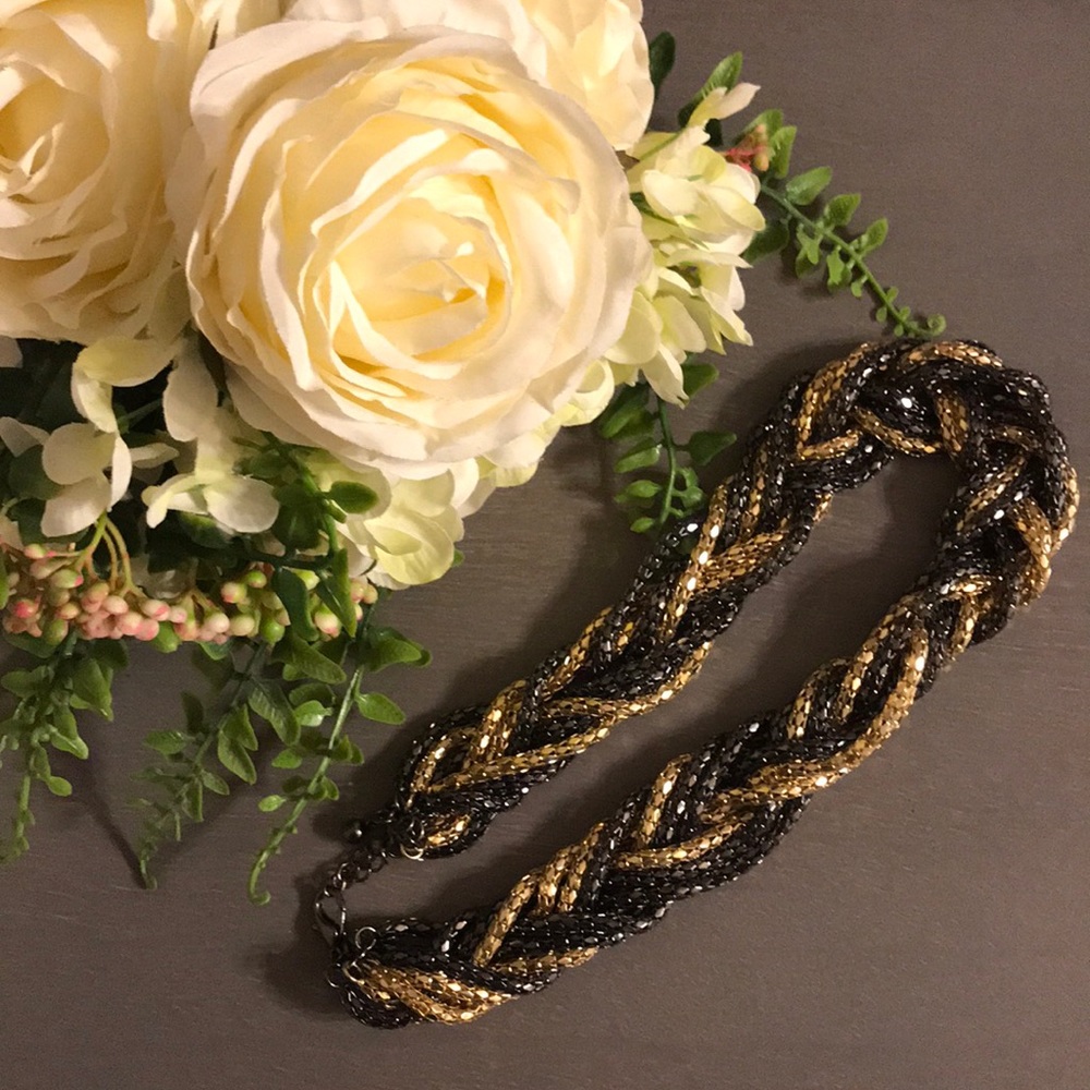 LOVE STORY ❤️ Braided chain necklace